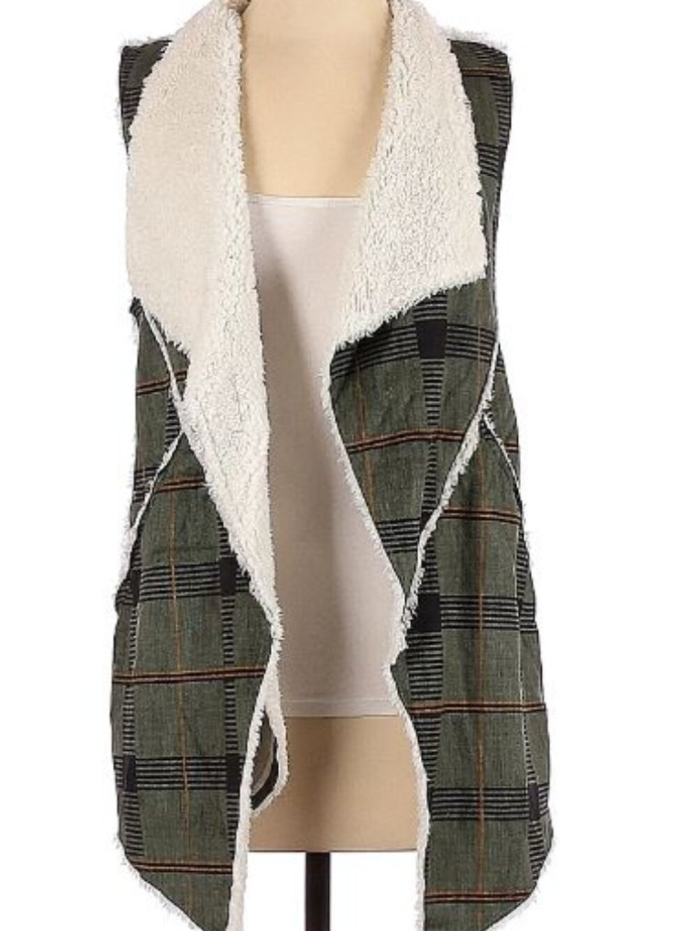 LuLaRoe Marlow Faux Shearling Vest S